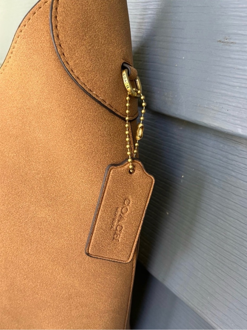 Coach Suede Brooklyn 28 shoulder bag - Picture 8 of 12